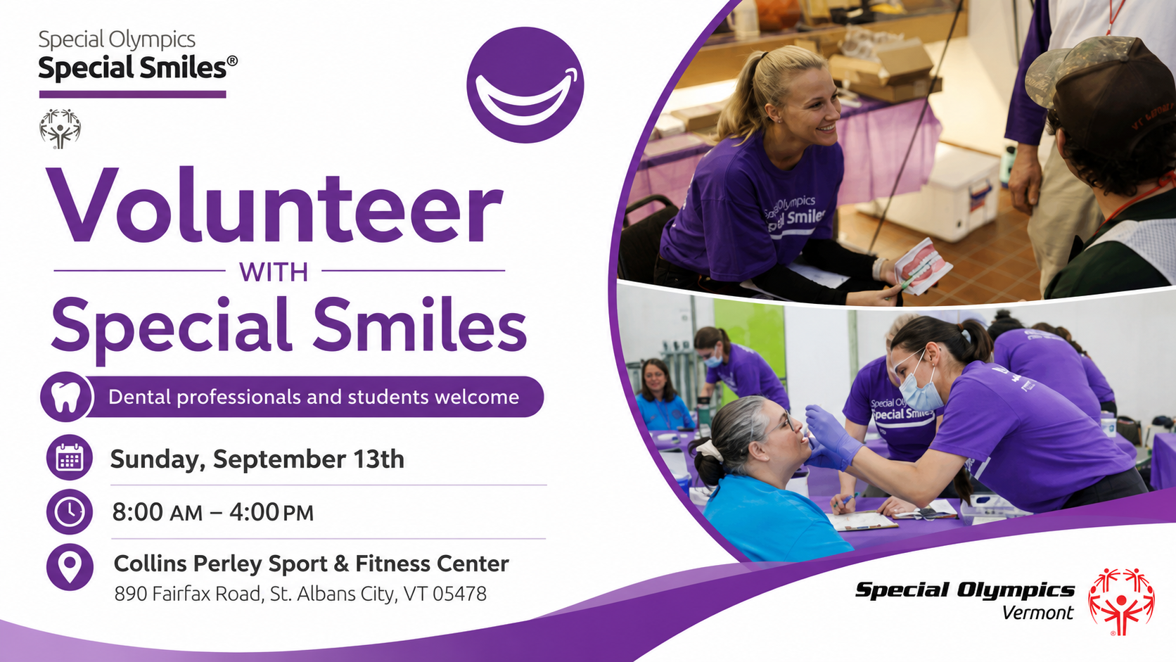 Volunteer with Special Smiles at 2026 Fall Games