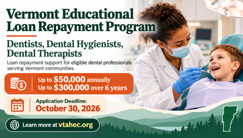 vdha-Vermont Dental Loan Repayment Program
