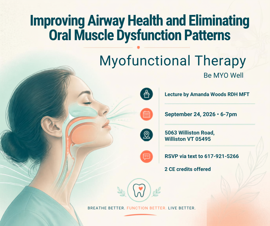 Myofunctional Therapy and Airway Constriction